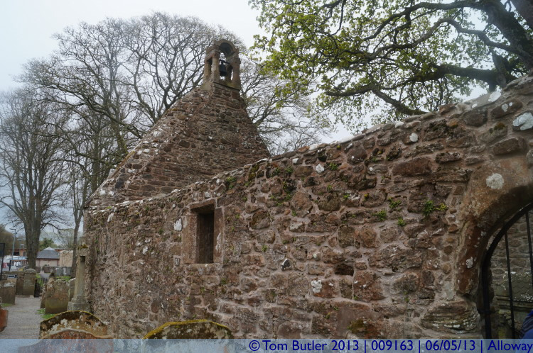 Photo ID: 009163, The remains of the Aulk Kirk, Alloway, Scotland