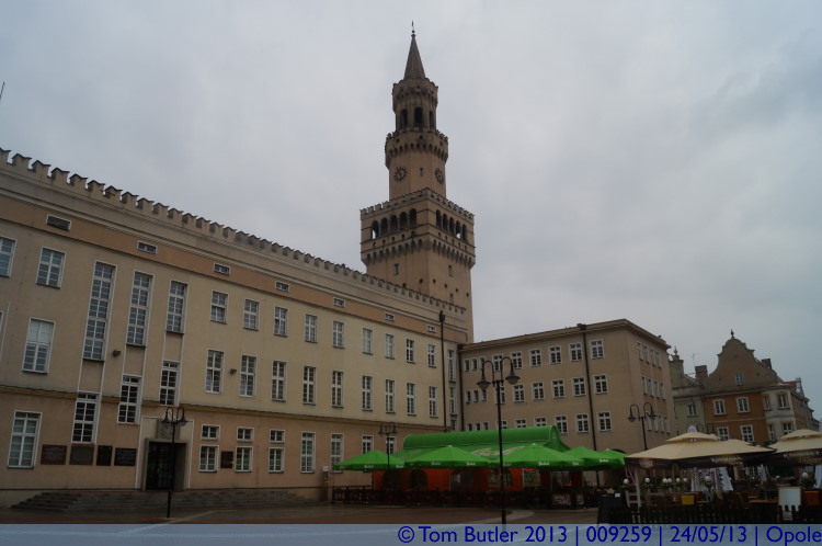 Photo ID: 009259, The very Italian town hall, Opole, Poland
