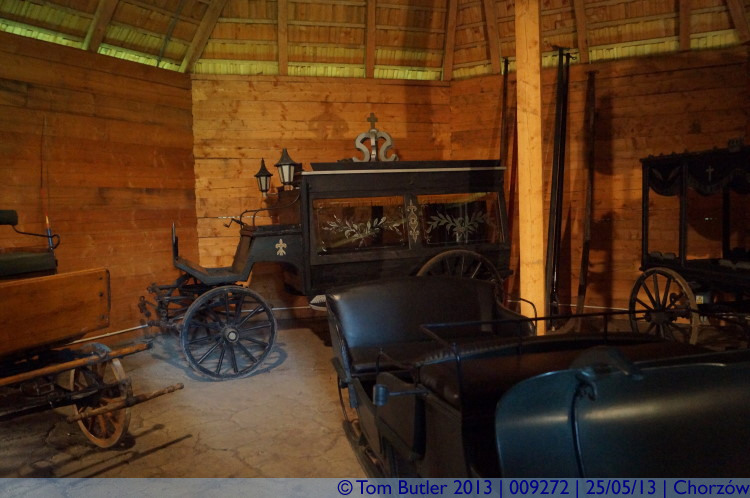 Photo ID: 009272, Carriages at the Ethnographic Museum, Chorzw, Poland