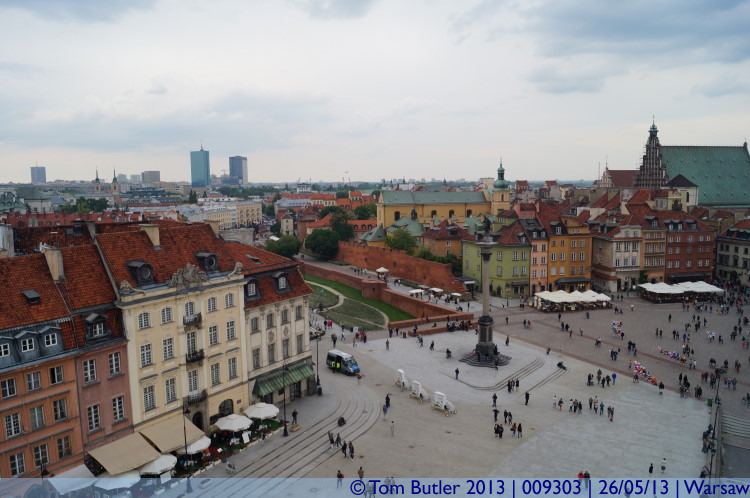 Photo ID: 009303, Palace square, Warsaw, Poland