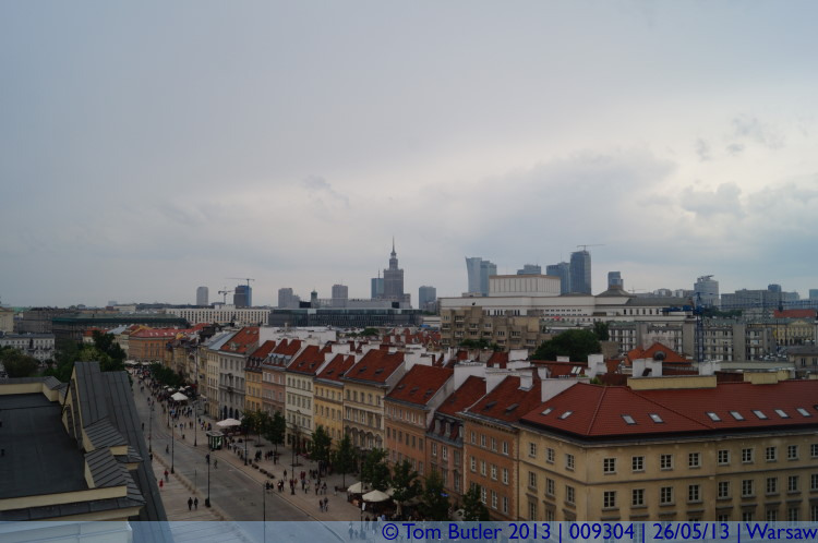 Photo ID: 009304, Looking across from Old to New, Warsaw, Poland
