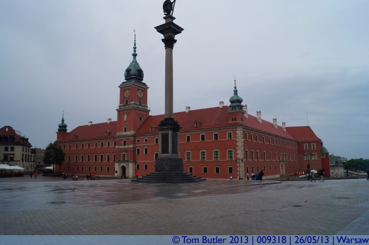 Photo ID: 009318, The Royal Palace square, Warsaw, Poland