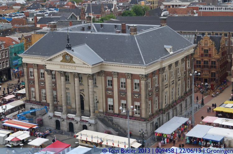 Photo ID: 009458, The town hall, Groningen, Netherlands