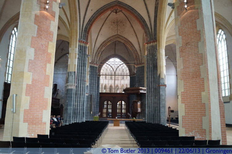 Photo ID: 009461, Inside the Martinikerk, Groningen, Netherlands
