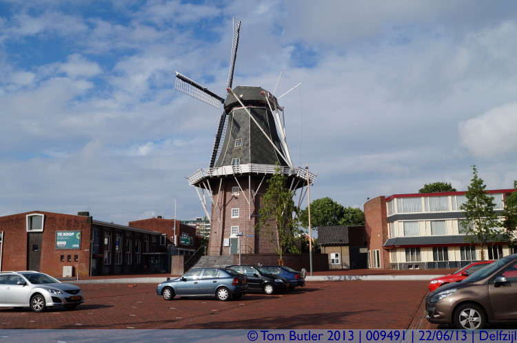 Photo ID: 009491, Town Centre Windmill, Delfzijl, Netherlands