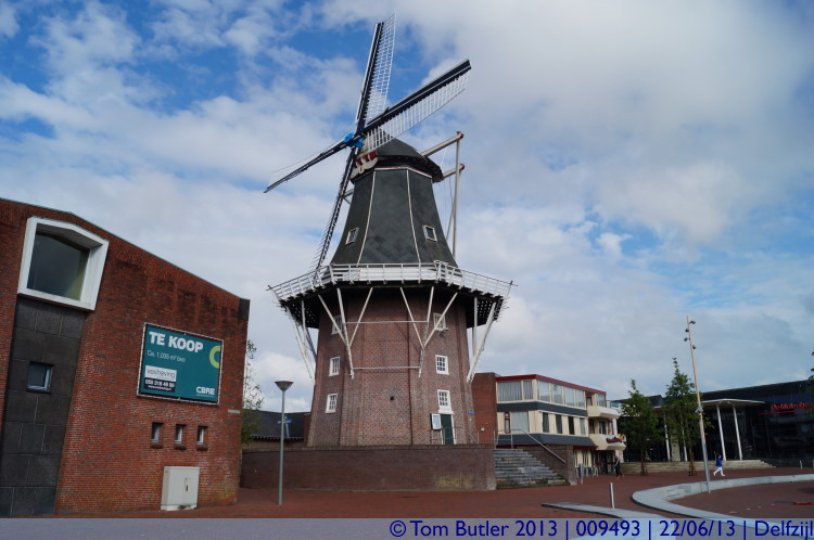 Photo ID: 009493, The windmill, Delfzijl, Netherlands