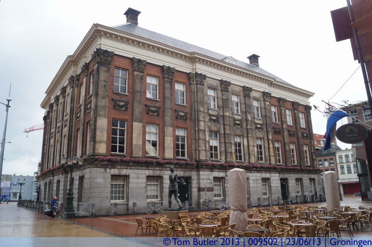 Photo ID: 009502, The rear of the town hall, Groningen, Netherlands