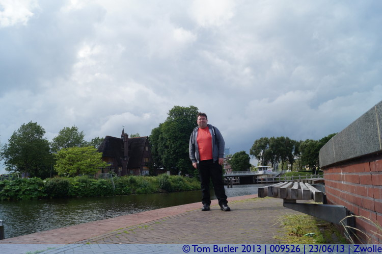 Photo ID: 009526, Standing by the canal, Zwolle, Netherlands
