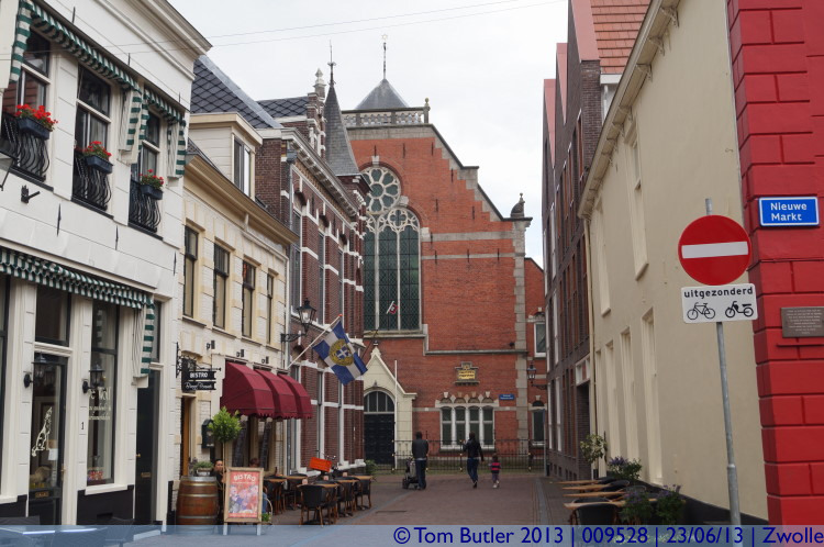 Photo ID: 009528, Looking towards the Synagogue, Zwolle, Netherlands