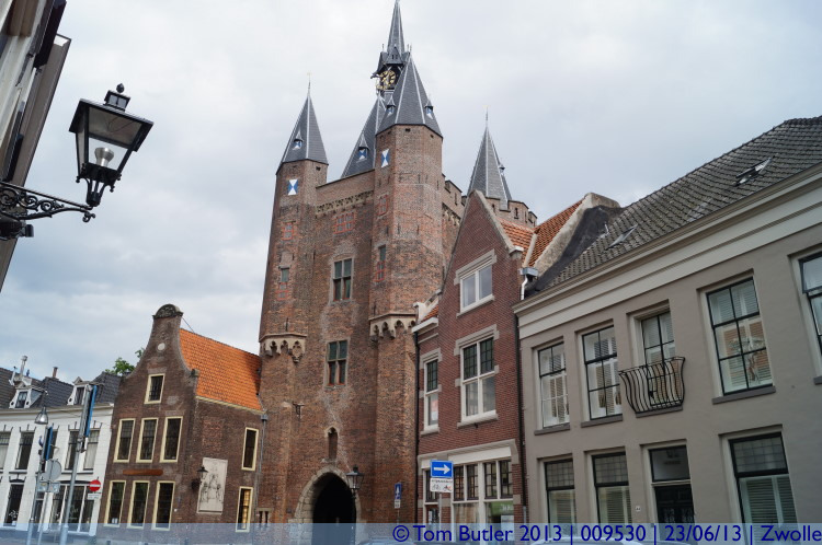 Photo ID: 009530, The rear of the Sassenpoort, Zwolle, Netherlands