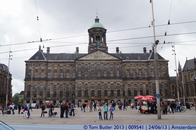 Photo ID: 009541, The royal palace in the Dam, Amsterdam, Netherlands