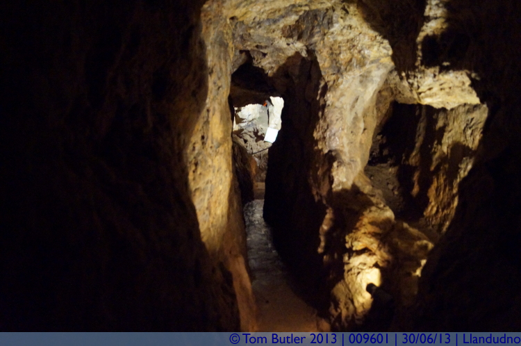 Photo ID: 009601, Inside the mine, Llandudno, Wales