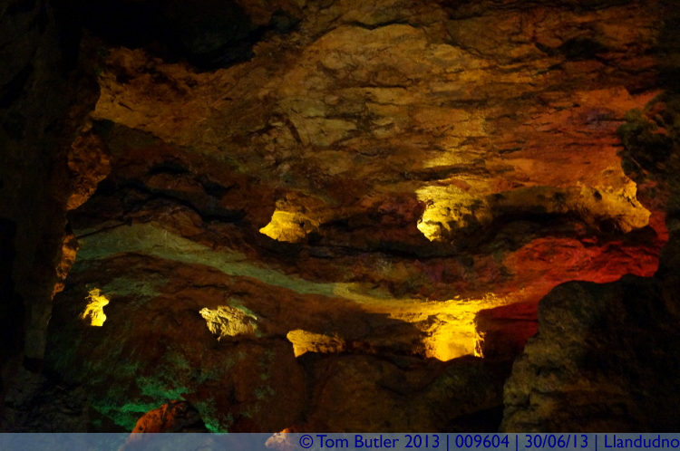 Photo ID: 009604, Cavern carved by Bronze age man, Llandudno, Wales