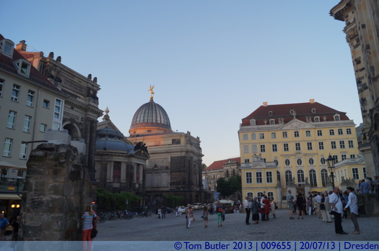 Photo ID: 009655, Around the Frauenkirche, Dresden, Germany
