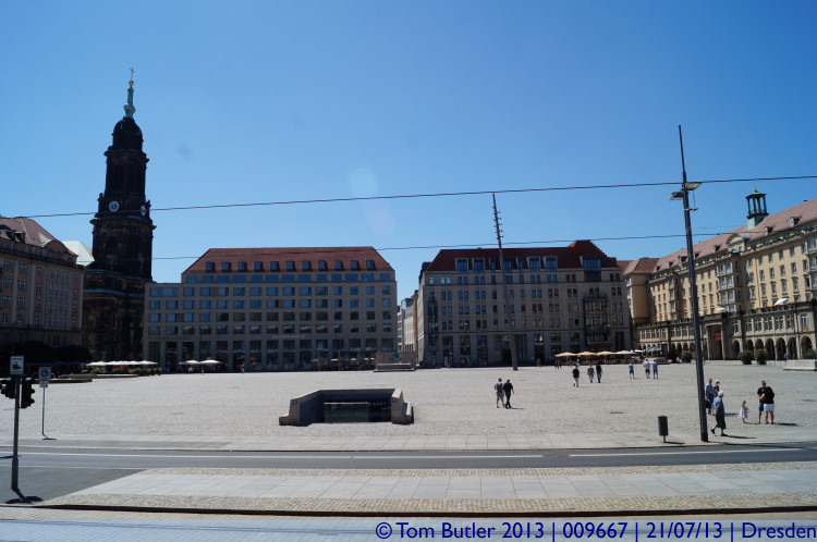 Photo ID: 009667, The Altemarkt, Dresden, Germany