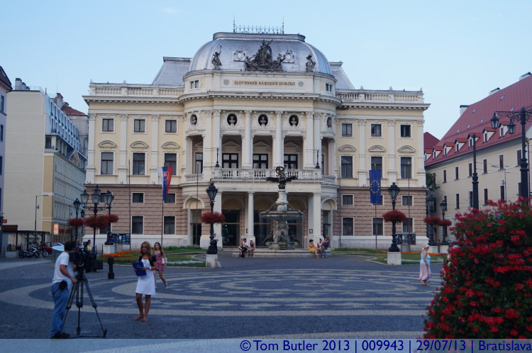 Photo ID: 009943, The Theatre, Bratislava, Slovakia