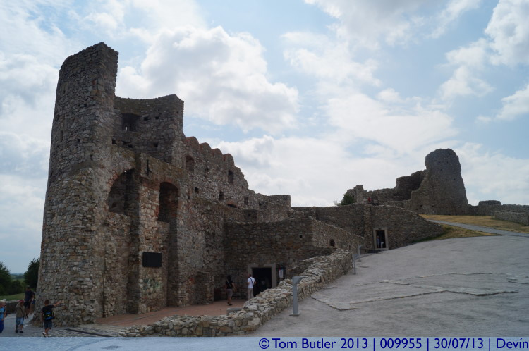 Photo ID: 009955, Inside the castle, Devin, Slovakia