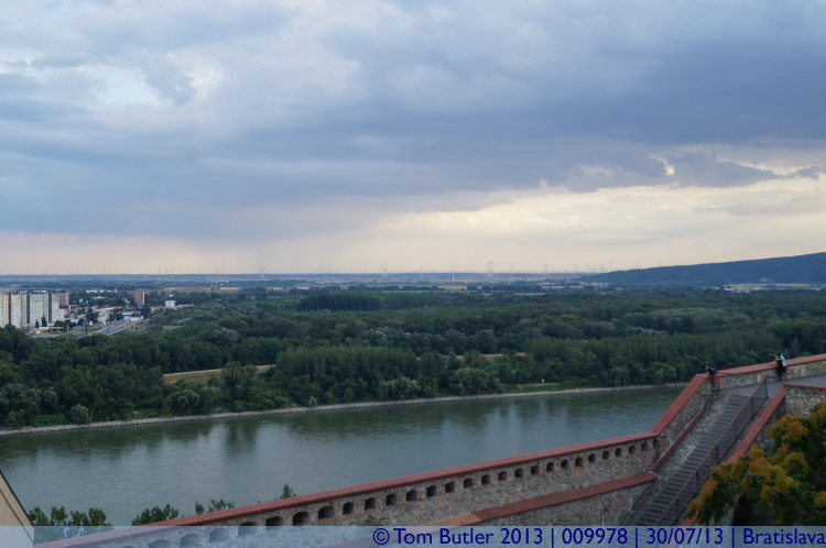 Photo ID: 009978, Looking towards Austria, Bratislava, Slovakia