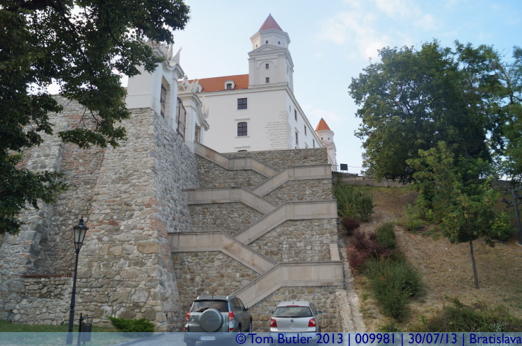 Photo ID: 009981, Castle steps, Bratislava, Slovakia