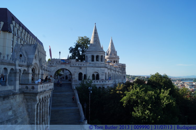 Photo ID: 009990, On the bastion, Budapest, Hungary