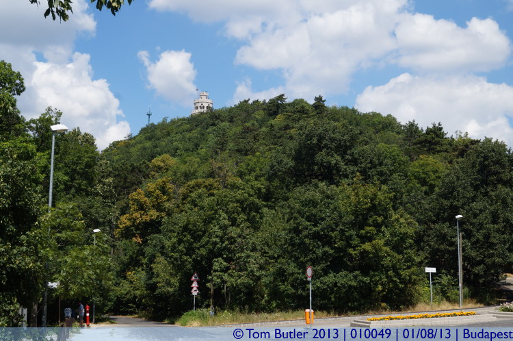 Photo ID: 010049, At the chairlift top station, Budapest, Hungary