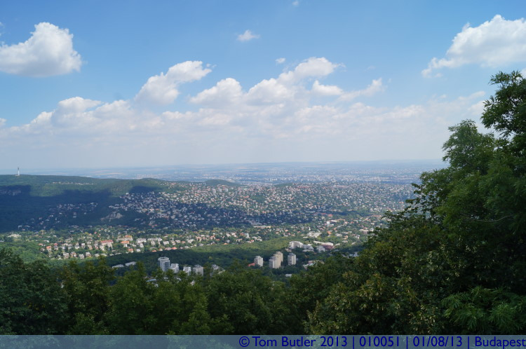 Photo ID: 010051, The view from the look out, Budapest, Hungary
