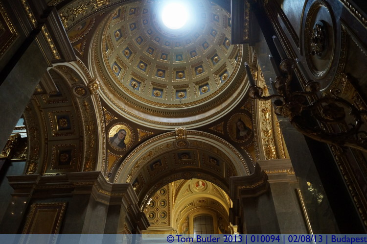 Photo ID: 010094, Inside St Stephen's, Budapest, Hungary