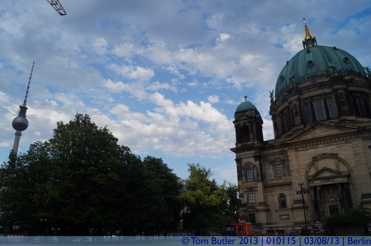 Photo ID: 010115, TV Tower and Cathedral, Berlin, Germany