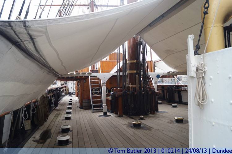 Photo ID: 010214, On board the Discovery, Dundee, Scotland