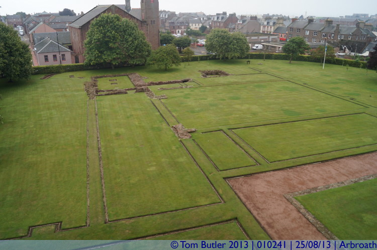 Photo ID: 010241, The remains of the abbey, Arbroath, Scotland