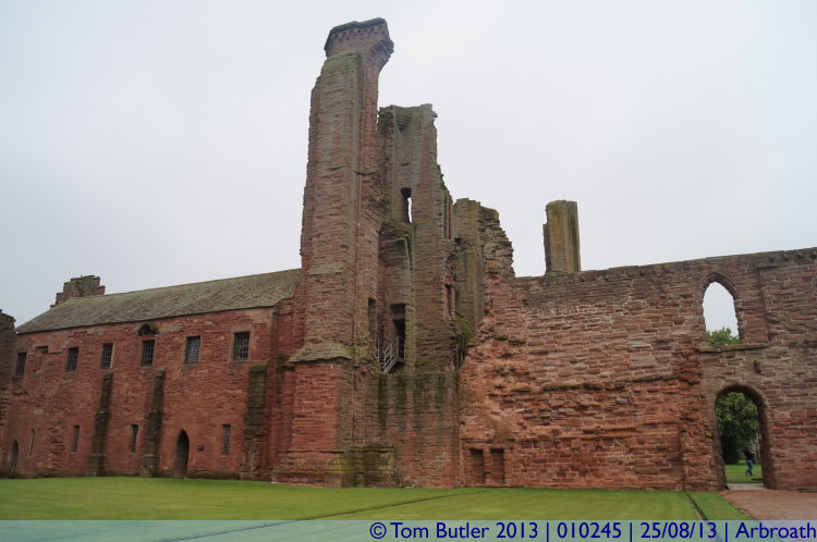 Photo ID: 010245, Abbey Ruins, Arbroath, Scotland