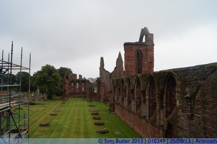 Photo ID: 010249, Abbey Ruins, Arbroath, Scotland