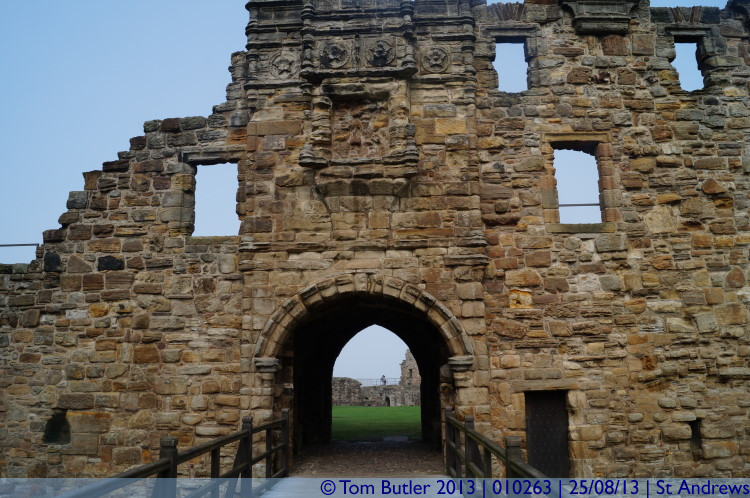 Photo ID: 010263, Castle entrance, St Andrews, Scotland