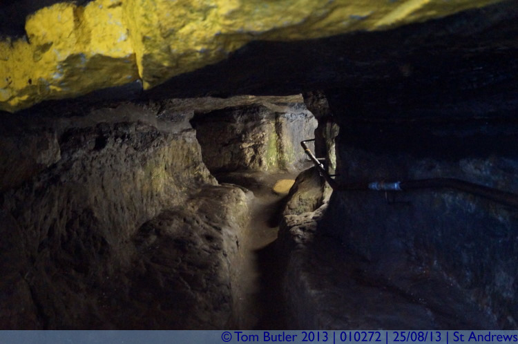 Photo ID: 010272, Down into the Mine and counter mine, St Andrews, Scotland
