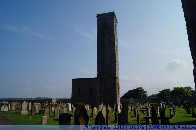 Photo ID: 010276, St Rule's Tower, St Andrews, Scotland