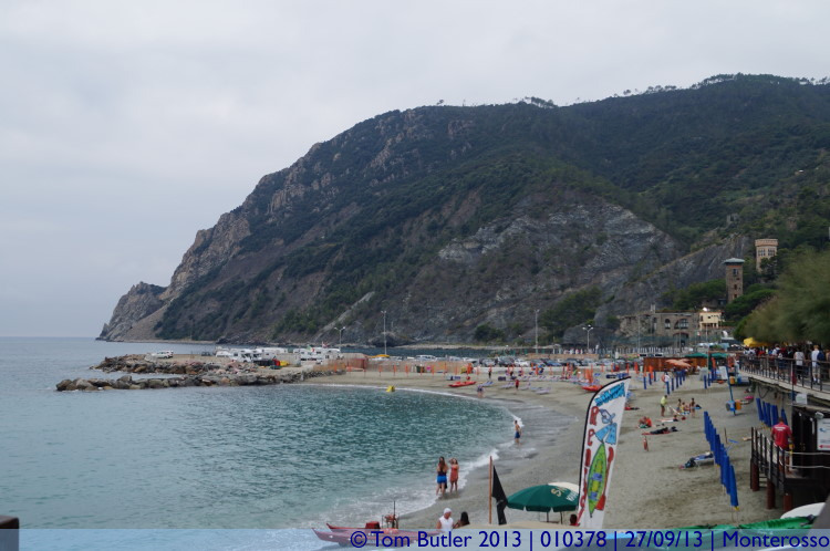 Photo ID: 010378, On the beach, Monterosso, Italy