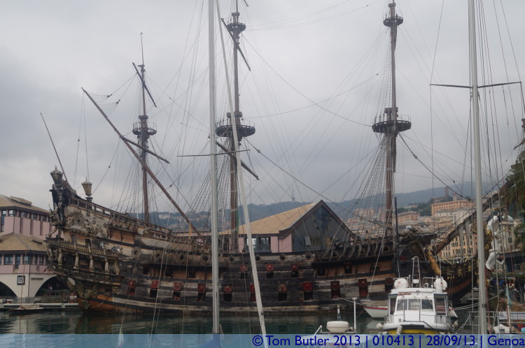 Photo ID: 010413, The Galleon Neptune, Genoa, Italy