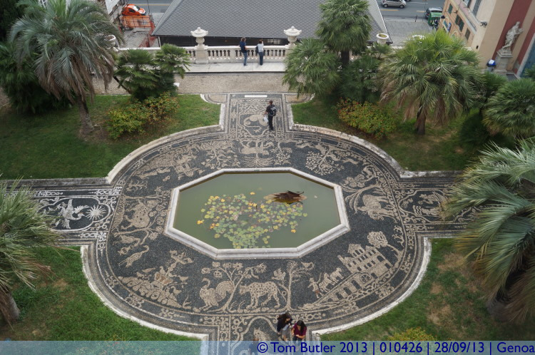 Photo ID: 010426, The gardens of Palazzo Reale, Genoa, Italy