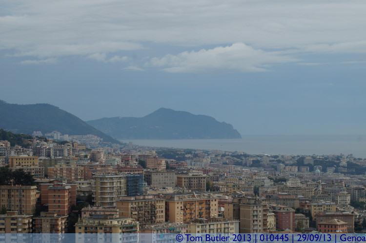 Photo ID: 010445, The view from Granarolo, Genoa, Italy