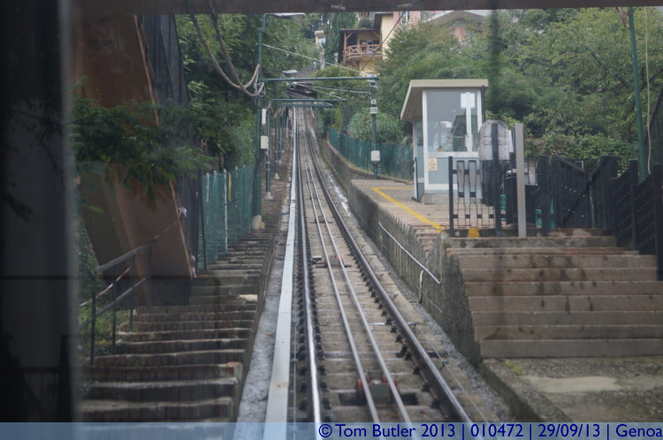 Photo ID: 010472, The steepest part of the line, Genoa, Italy