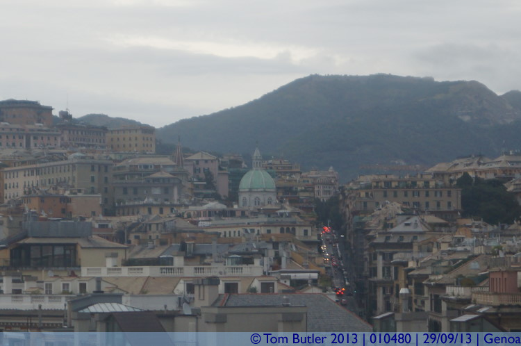 Photo ID: 010480, Looking over Genoa from the Ducal tower, Genoa, Italy