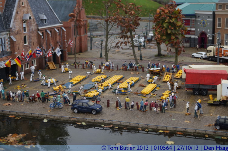 Photo ID: 010564, A model cheese market, Den Haag, Netherlands