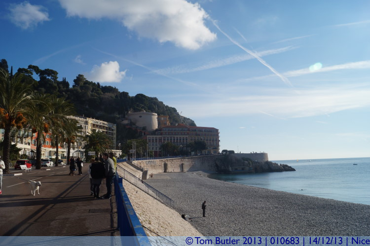 Photo ID: 010683, Looking towards the castle hill, Nice, France
