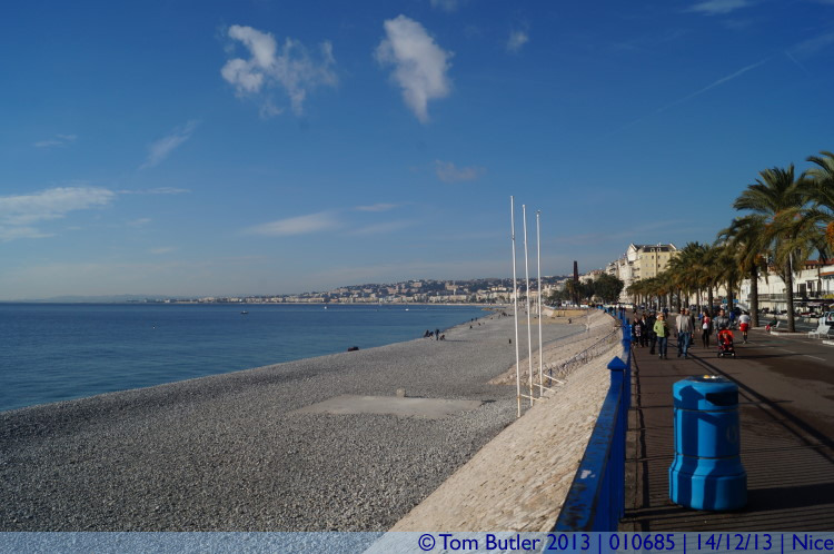 Photo ID: 010685, Looking down the bay, Nice, France