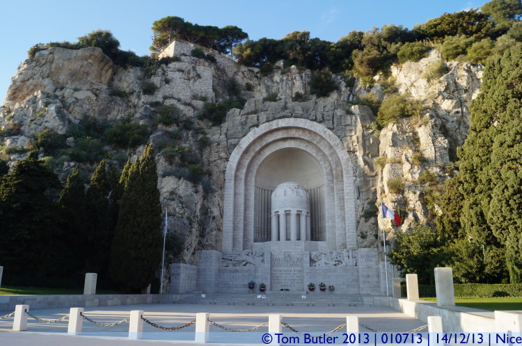 Photo ID: 010713, The World War I memorial, Nice, France