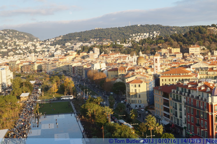 Photo ID: 010716, Nice from the top of a Ferris Wheel, Nice, France