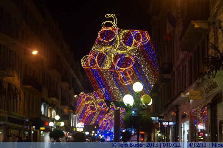 Photo ID: 010722, Christmas Lights, Nice, France