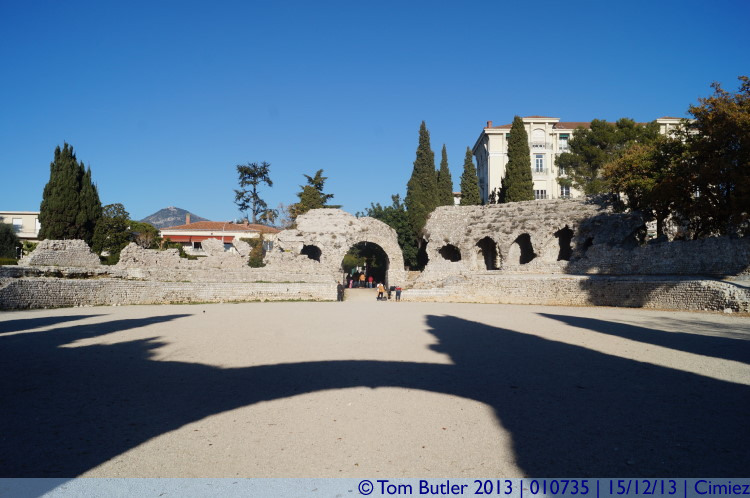 Photo ID: 010735, Inside the Amphitheatre, Cimiez, France