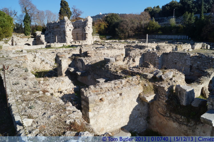 Photo ID: 010740, In the Roman ruins, Cimiez, France