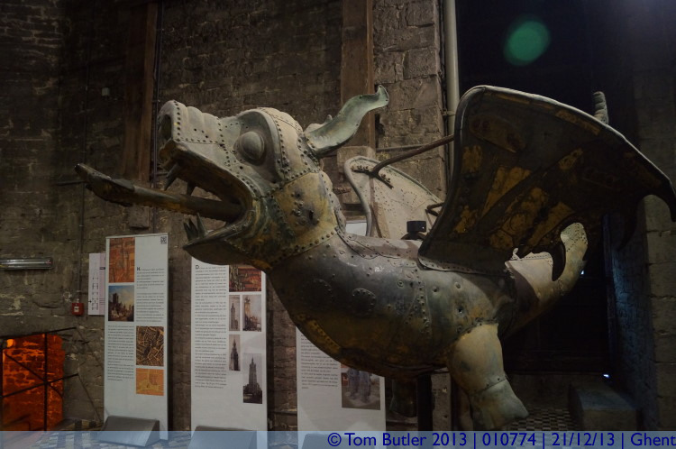 Photo ID: 010774, Ghent's Dragon, Ghent, Belgium